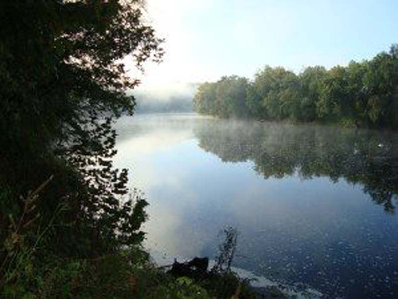 James R with fog