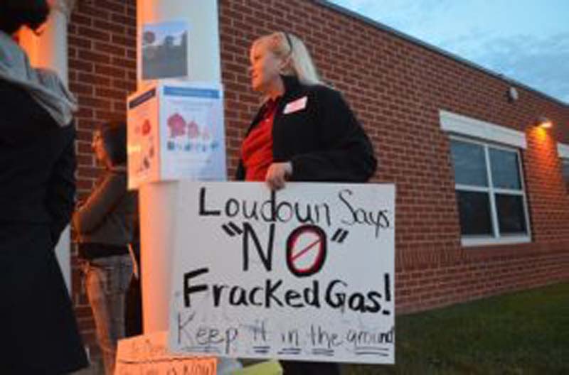 Environmental groups rally in opposition to Dominion’s expansion plans at Loudoun Compressor Station