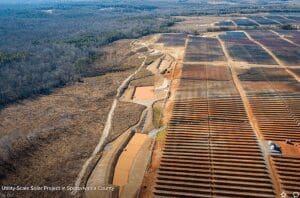 Industrial solar fields: Big is Bad, Small is Beautiful